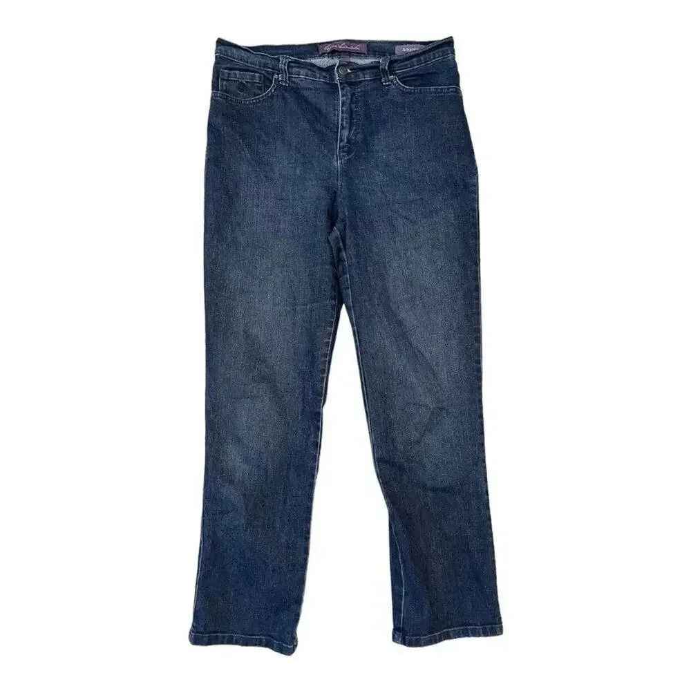 GLORIA VANDERBILT‎ Women's Size 10 Amanda Classic Straight Jeans